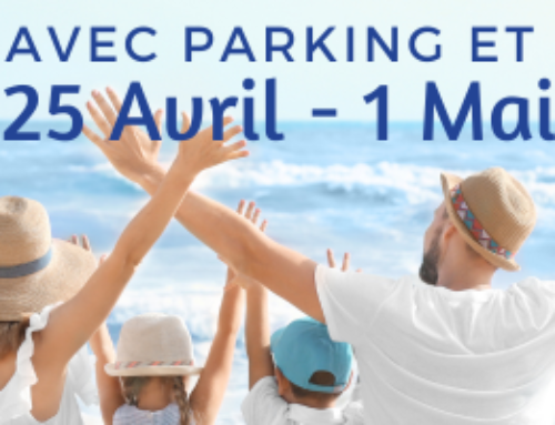 OFFRE DE FIN AVRIL JUSQU’ AU 5 MAI 2025 AVEC PARKING ET PLAGE PRIVÉE GRATUIT 